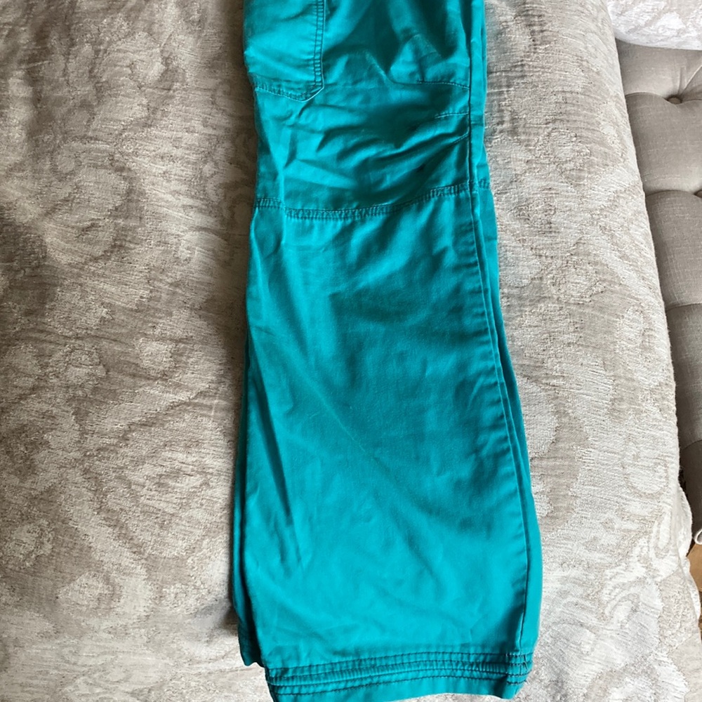 KOI pants,Excellent used condition Turquoise pants,XS,Tall.